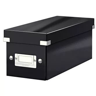 Etui na płyty CD LEITZ Click&Store, czarne Etui na płyty CD LEITZ Click&Store, czarne