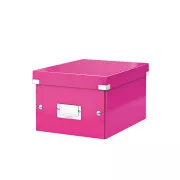 Pudełko LEITZ Universal Click&Store, rozmiar S (A5), różowe