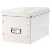 Pudełko kwadratowe LEITZ Click&Store, rozmiar L (A4), białe