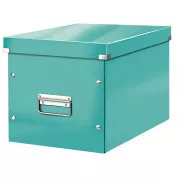 Pudełko kwadratowe LEITZ Click&Store, rozmiar L (A4), lodowy niebieski