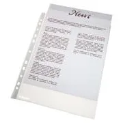 LEITZ Kieszenie plastikowe Esselte Economy A4, OP, 43 mic, worek 100 szt.