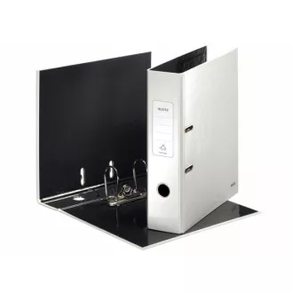 LEITZ Segregator dźwigniowy 180° WOW, A4/85mm, biały perłowy