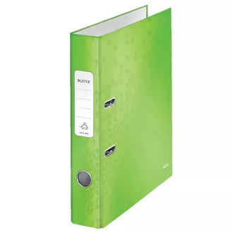 LEITZ Segregator dźwigniowy 180° WOW, A4/50mm, zielony