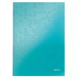 LEITZ Notatnik WOW, A4, linia, lodowy niebieski
