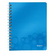 LEITZ Notatnik WOW A5, PP, linia, niebieski