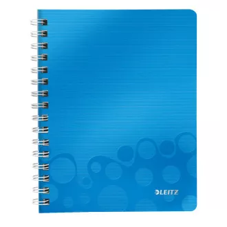 LEITZ Notatnik WOW A5, PP, linia, niebieski