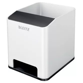 LEITZ Piórnik WOW musical, biały/czarny
