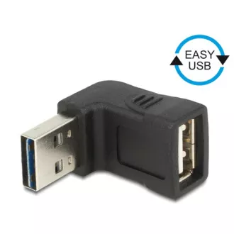Adapter Delock EASY-USB 2.0-A męski > USB 2.0-A żeński prostokątny góra/dół Adapter Delock EASY-USB 2.0-A męski > USB 2.0-A żeński prostokątny góra/dół