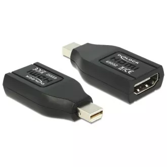 Adapter Delock mini Displayport męski > HDMI żeński