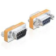 Adapter Delock Null Modem Sub-D 9-pinowy męski / żeński