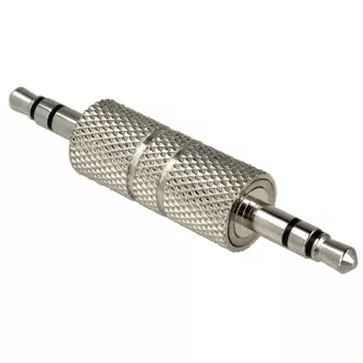 Adapter Audio Stereo jack 3,5 mm męski > 3,5 mm 3-pinowy męski