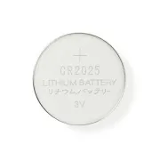 Nedis BALCR20255BL - Litowa bateria guzikowa CR2025 | 3 V | 5 sztuk | Blistr