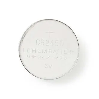 Nedis BALCR24505BL – litowa bateria guzikowa CR2450 | 3 V | 5 sztuk | blister
