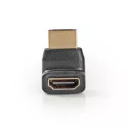 Nedis CVGB34902BK - Adapter HDMI™ kątowy 270° | Złącze HDMI - Gniazdo HDMI | Czarny