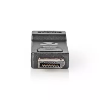 Nedis CCGB37915BK - Adapter DisplayPort - HDMI | Wtyk DisplayPort - Wtyk HDMI | Czarny