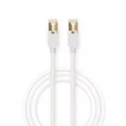 Nedis CCGB85221WT10 - Kabel sieciowy CAT6 S/FTP | Wtyk RJ45 (8P8C) - Wtyk RJ45 (8P8C) | 1 m | Biały
