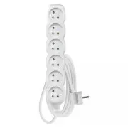 Przedłużacz Emos P0613R - 6 gniazd, 3m, 16A