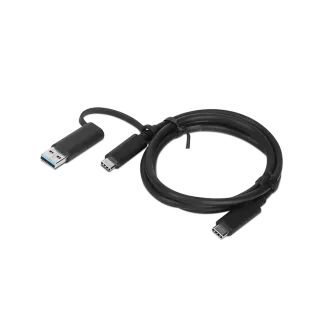 Kabel Lenovo USB-C / USB-A USB-C Hybrid 1m
