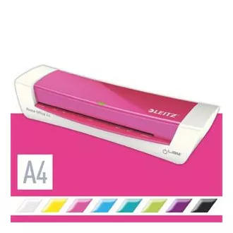 LEITZ iLAM Home Office A4 ciepły laminator, WOW różowy