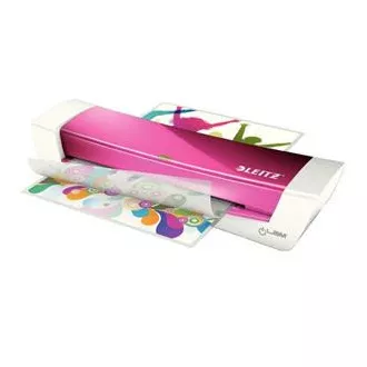 LEITZ iLAM Home Office A4 ciepły laminator, WOW różowy