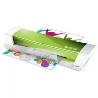 LEITZ iLAM Home Office A4 ciepły laminator, zielony WOW