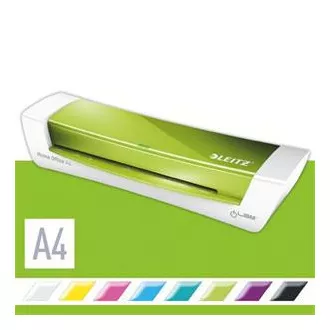 LEITZ iLAM Home Office A4 ciepły laminator, zielony WOW