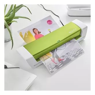 LEITZ iLAM Home Office A4 ciepły laminator, zielony WOW