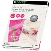 Kieszenie laminacyjne LEITZ A4 z technologią routingu, 125 mic, 100 szt.