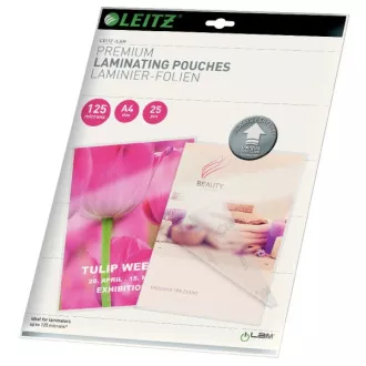 Kieszenie laminacyjne LEITZ A4 z technologią routingu, 125 mic, 100 szt.
