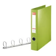 Segregator ringowy Esselte VIVIDA, 4DR/40mm, grzbiet 60 mm, zielony