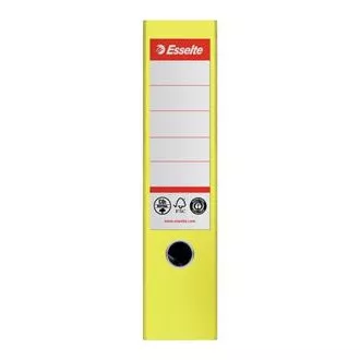 Esselte segregator dźwigniowy nr 1 Co2 neutralny, 75 mm, żółty