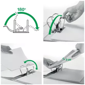Bindownica mobilna LEITZ 180° Active WOW, 50 mm, zielona