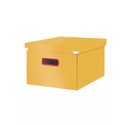 Pudełko uniwersalne LEITZ Click&Store COSY, rozmiar M (A4), ciepły żółty