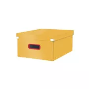 Pudełko uniwersalne LEITZ Click&Store COSY, rozmiar L (A3), ciepły żółty