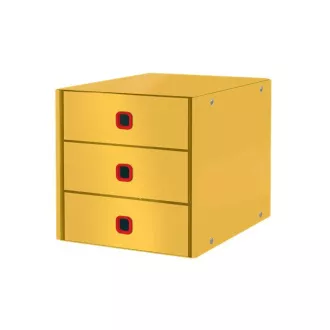LEITZ Szafka z szufladami Click&Store COSY, 3 szuflady, ciepły żółty LEITZ Szafka z szufladami Click&Store COSY, 3 szuflady, ciepły żółty