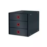 LEITZ Click&Store komoda COSY, 3 szuflady, aksamitna szarość