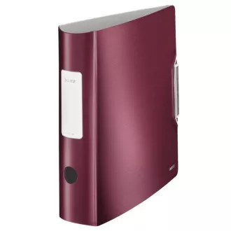 Bindownica mobilna LEITZ 180° Active STYLE, 75 mm, granatowo-czerwona