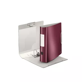 Bindownica mobilna LEITZ 180° Active STYLE, 75 mm, granatowo-czerwona