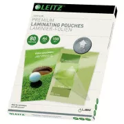LEITZ Kieszenie do laminowania A3 z technologią routingu, 80 mic, 100 szt.