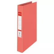 Esselte Segregator z plastikowymi ringami Colour´Breeze 2RR/25mm, koralowy