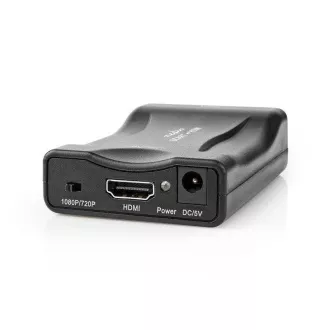 Nedis VCON3463BK - Konwerter HDMI™ | Gniazdo SCART | Wyjście HDMI™ | 1-kierunkowe | 1080p | 1.2 Gbps | ABS | Czarny