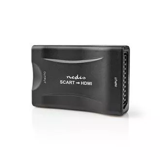 Nedis VCON3463BK - Konwerter HDMI™ | Gniazdo SCART | Wyjście HDMI™ | 1-kierunkowe | 1080p | 1.2 Gbps | ABS | Czarny