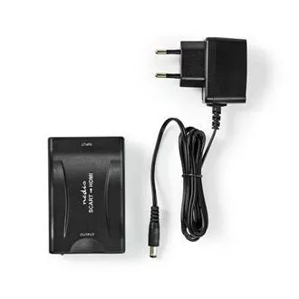 Nedis VCON3463BK - Konwerter HDMI™ | Gniazdo SCART | Wyjście HDMI™ | 1-kierunkowe | 1080p | 1.2 Gbps | ABS | Czarny