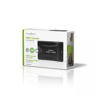 Nedis VCON3463BK - Konwerter HDMI™ | Gniazdo SCART | Wyjście HDMI™ | 1-kierunkowe | 1080p | 1.2 Gbps | ABS | Czarny