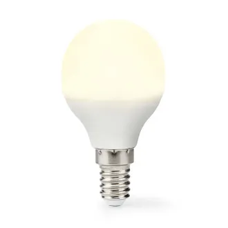 Nedis LBE14G452 - Żarówka LED E14|mała żarówka |4,9 W |470 lm, F