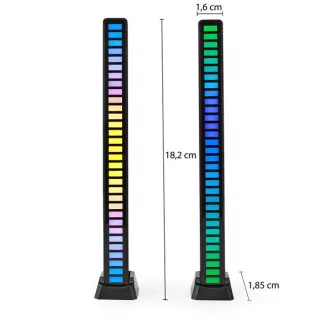 Nedis GALDP110BK - Gaming Light| RGB | Battery Powered | For Notebook / Desktop | Black Nedis GALDP110BK - Gaming Light| RGB | Battery Powered | For Notebook / Desktop | Black