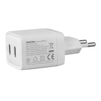 Ładowarka sieciowa AVACOM HomePRO 2 z Power Delivery 40W z dwoma wyjściami USB-C