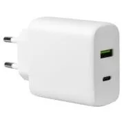 Ładowarka sieciowa AVACOM HomePRO  z funkcją Power Delivery 65 W z wyjściami USB-C i USB-A