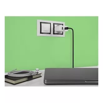 Ładowarka sieciowa AVACOM HomePRO  z funkcją Power Delivery 65 W z wyjściami USB-C i USB-A