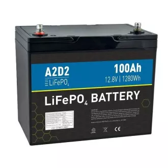 Akumulator Avacom A2D2 LiFePO4 12,8V 100Ah M8 (ogniwa Gotion)